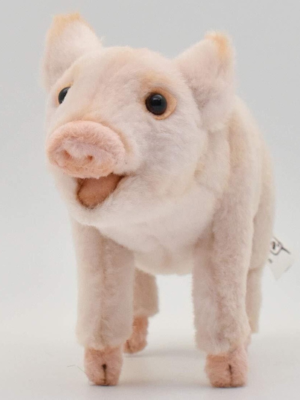 NEW w/ TAGS Hansa Mini Standing Piglet Plush Toy 8.5"